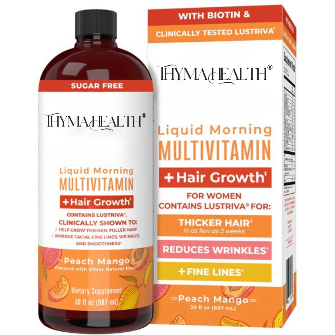 Liquid Morning Multivitamin + Hair Growth